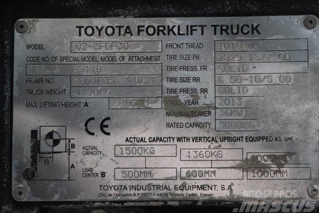 Toyota 02-8FDF30 Dieseltrukit