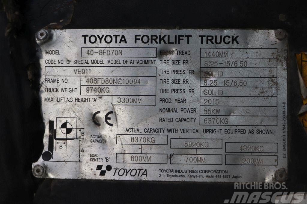 Toyota 40-8FD70N Dieseltrukit