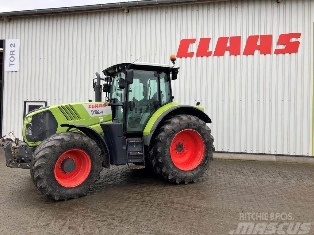 CLAAS ARION 640 HEXASHIFT Traktorit