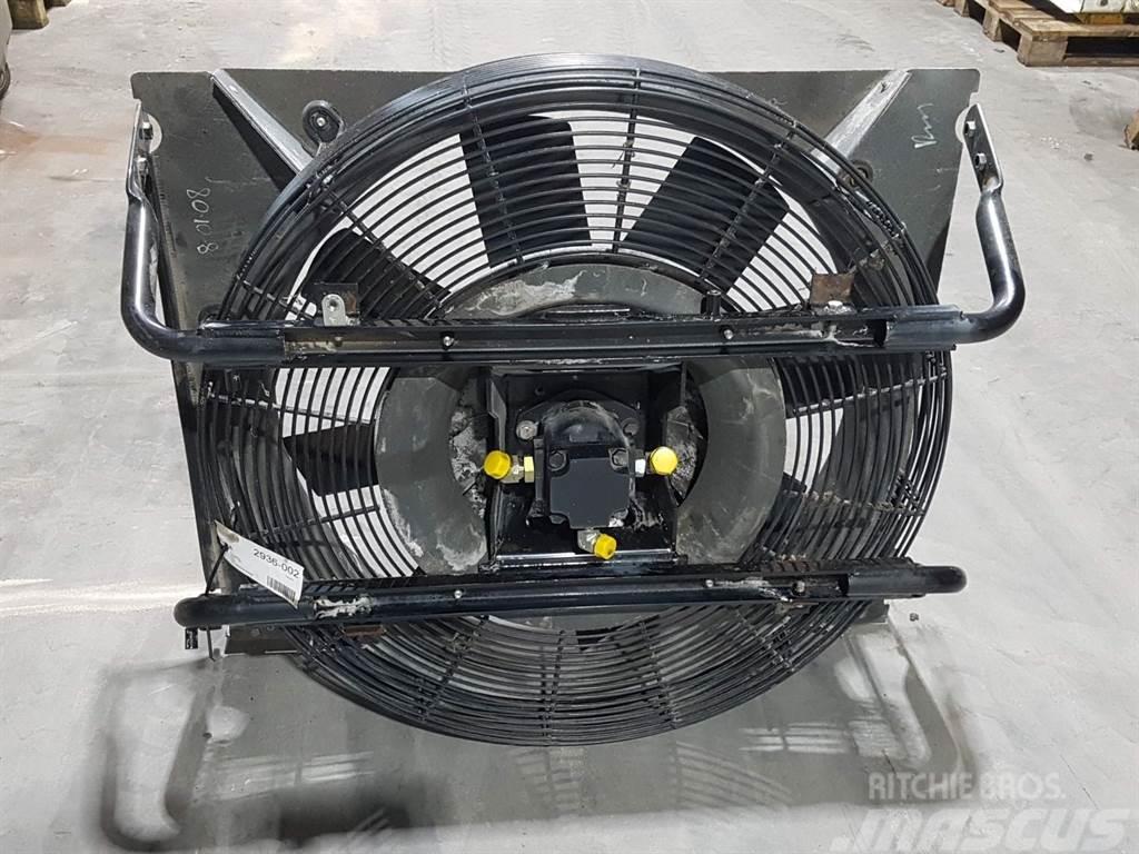CAT 950H - Cooler fan/Kühlerlüfter/Koelvin Hydrauliikka