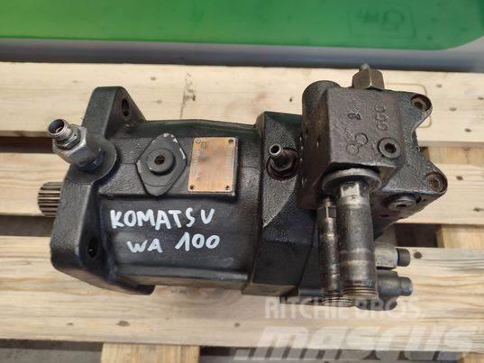 Komatsu WA 100 (A6VM107DA2) hydraulic engine Moottorit