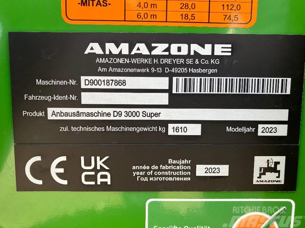 Amazone D9-3000 Super Kylvökoneet
