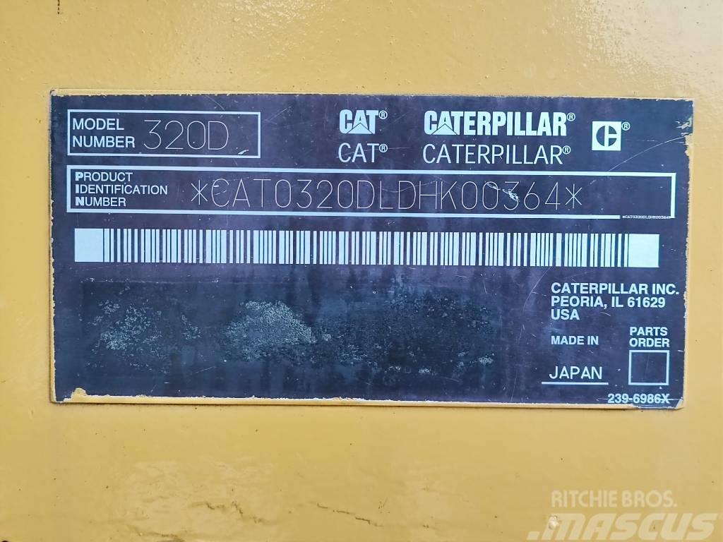 CAT 320 D L Telakaivukoneet