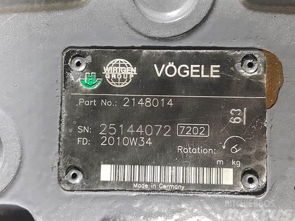 Rexroth A10VG45 - Vögele - 2148014 - Drive pump Hydrauliikka