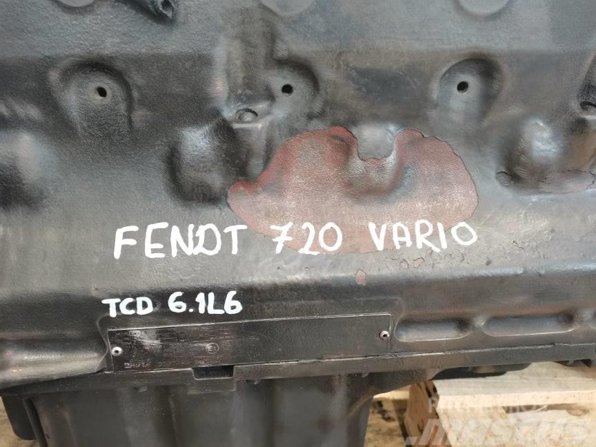 Fendt 722 {engine block Deutz TCD 6,1 L Moottorit
