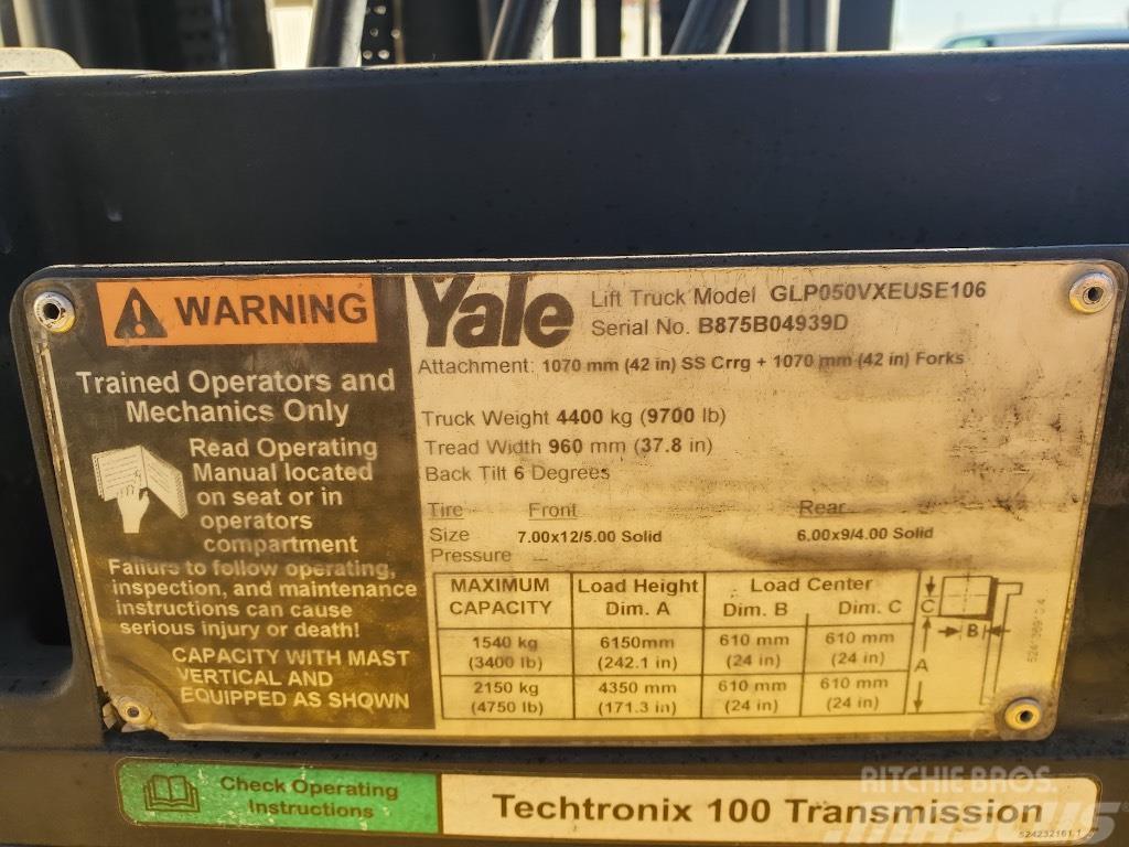 Yale GLP050VX Muut haarukkatrukit