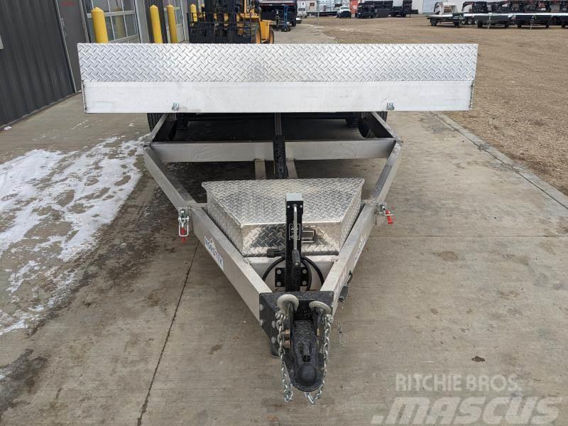  82 x 18' Aluminum Hydraulic Tilt Deck Trailer 82 x Autonkuljetusperävaunut