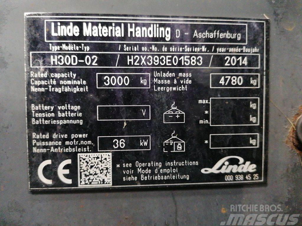 Linde H30D-02 Dieseltrukit