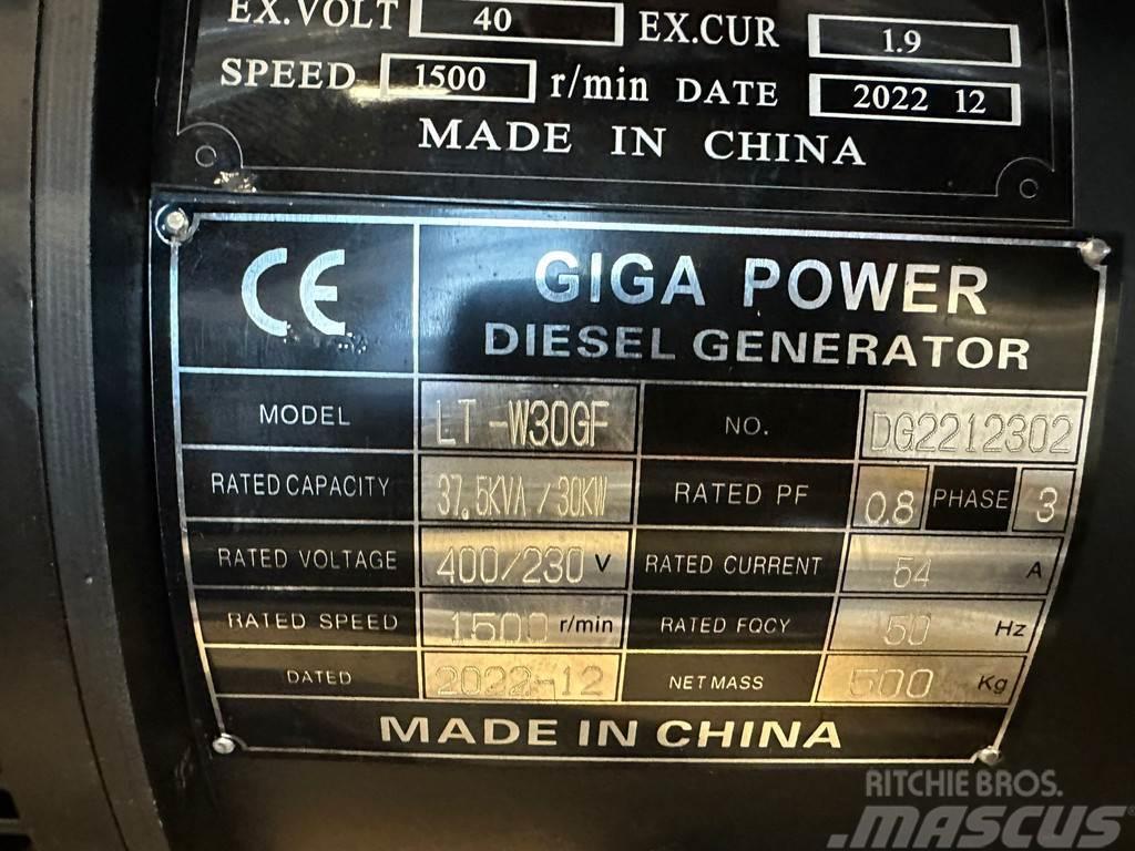  Giga power LT-W30GF 37.5KVA open set Muut generaattorit