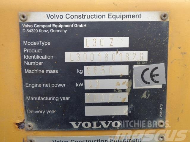 Volvo L 30 Klar til levering. Pyöräkuormaajat