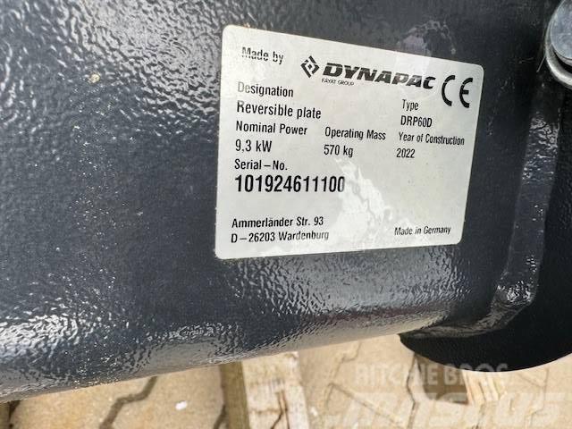 Dynapac Rüttelplatte DRP60D Hatz-Diesel, 9,2 KW DRP60D Dyn Tärylevyt