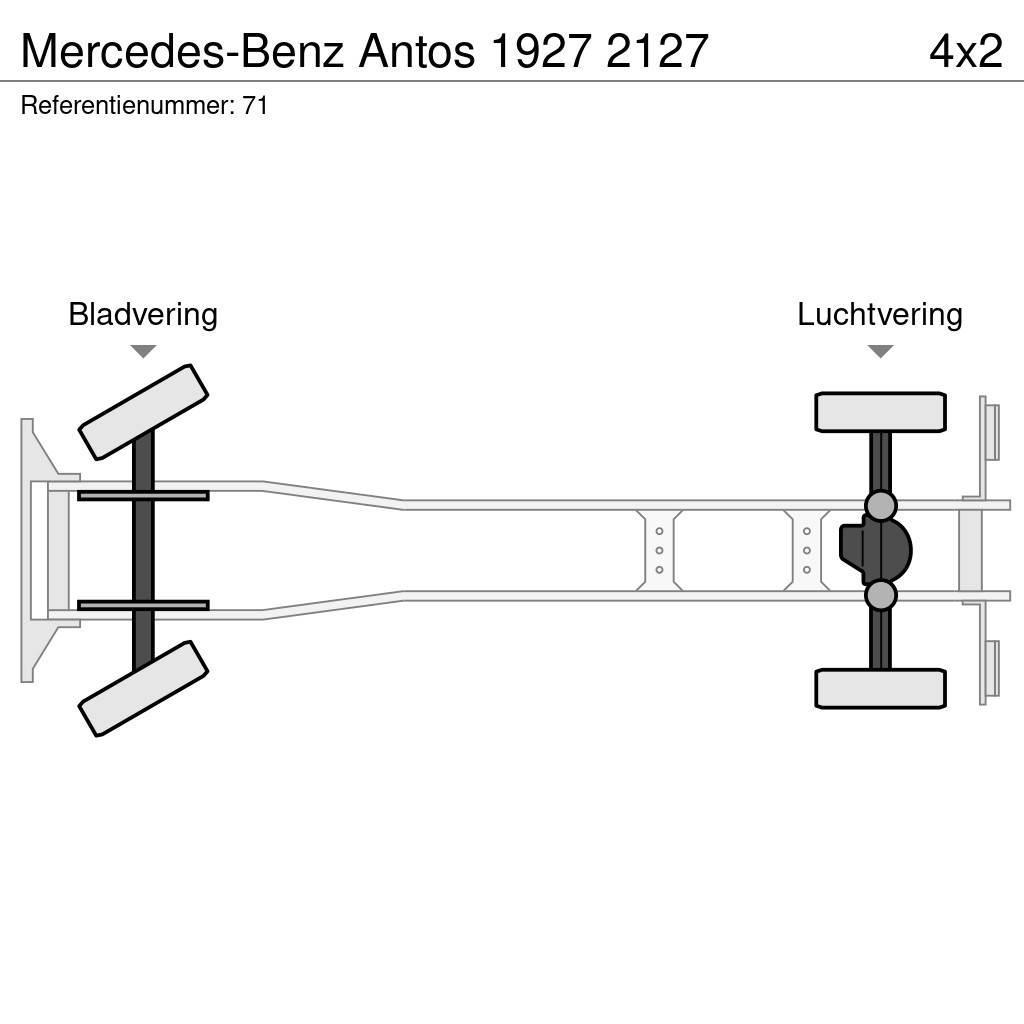 Mercedes-Benz Antos 1927 2127 Umpikorikuorma-autot