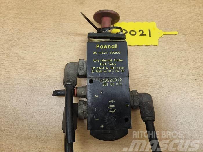  Pownall auto-manual trailer park valve 10223312 Muut