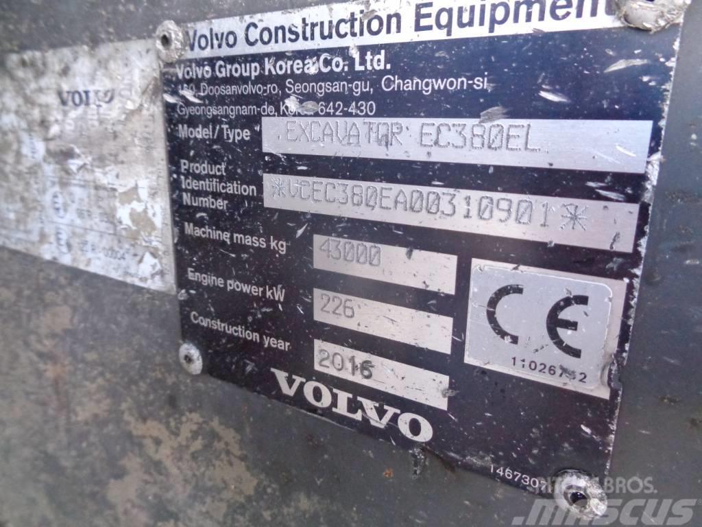 Volvo EC 380 EL Telakaivukoneet