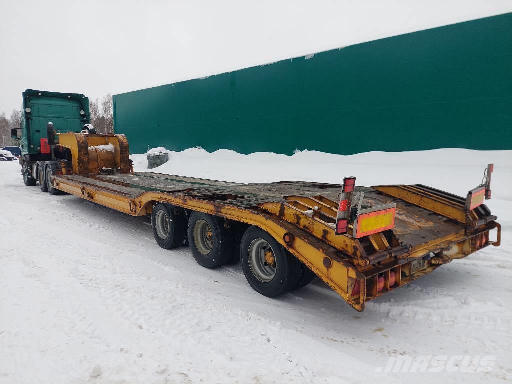 Siimet 3 aks lavetti & Scania R164 6X4 Puoliperävaunulavetit