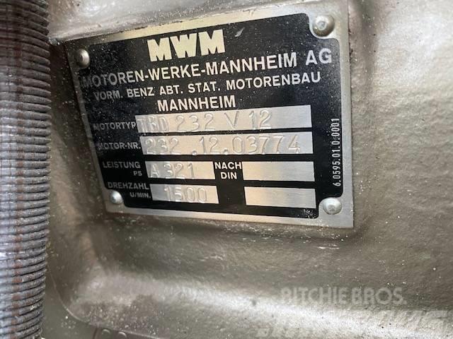 MWM TBD 232 V12 Dieselgeneraattorit