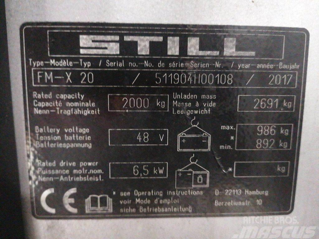 Still FM-X20 Työntömastotrukit