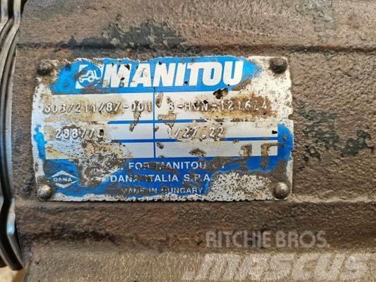 Manitou MLT 625-75H differential Akselit