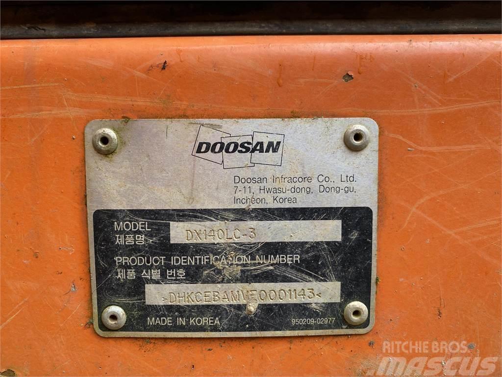 Doosan DX140 LC-3 Telakaivukoneet