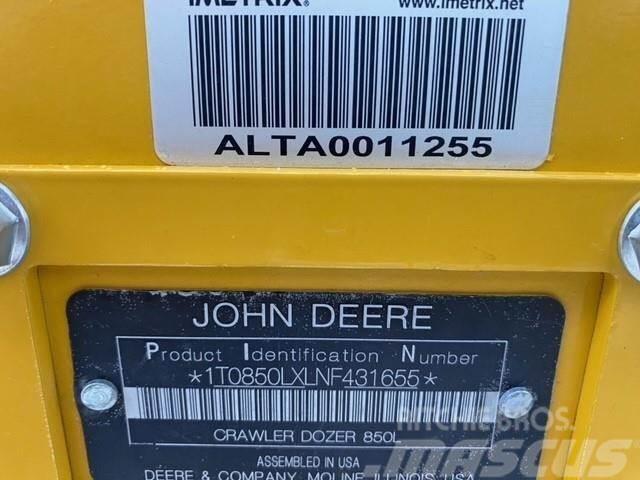 John Deere 850L LGP Telaketjupuskutraktorit