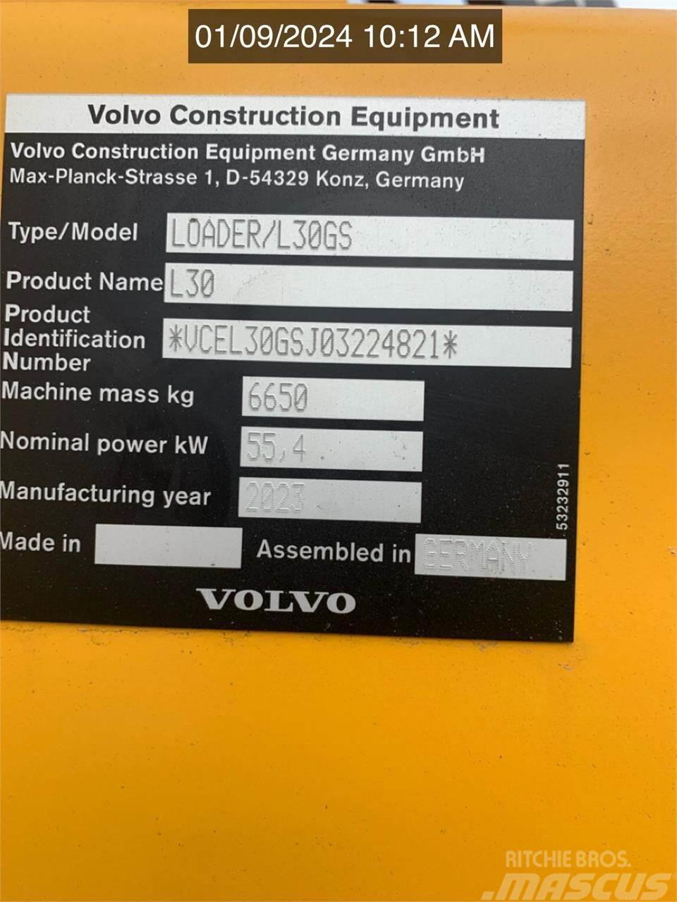 Volvo L30GS Pyöräkuormaajat