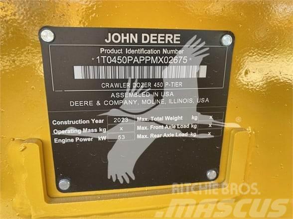 John Deere 450P LGP Telaketjupuskutraktorit