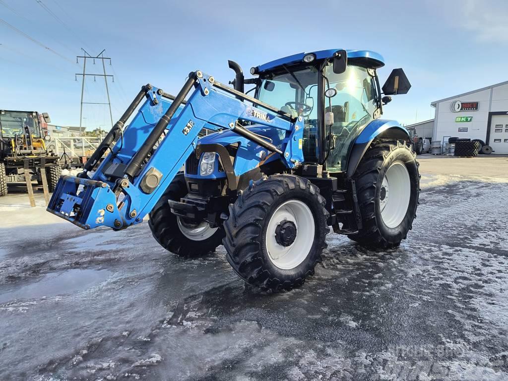 New Holland T6.140 Juuri vaihdettu vetolevy Traktorit