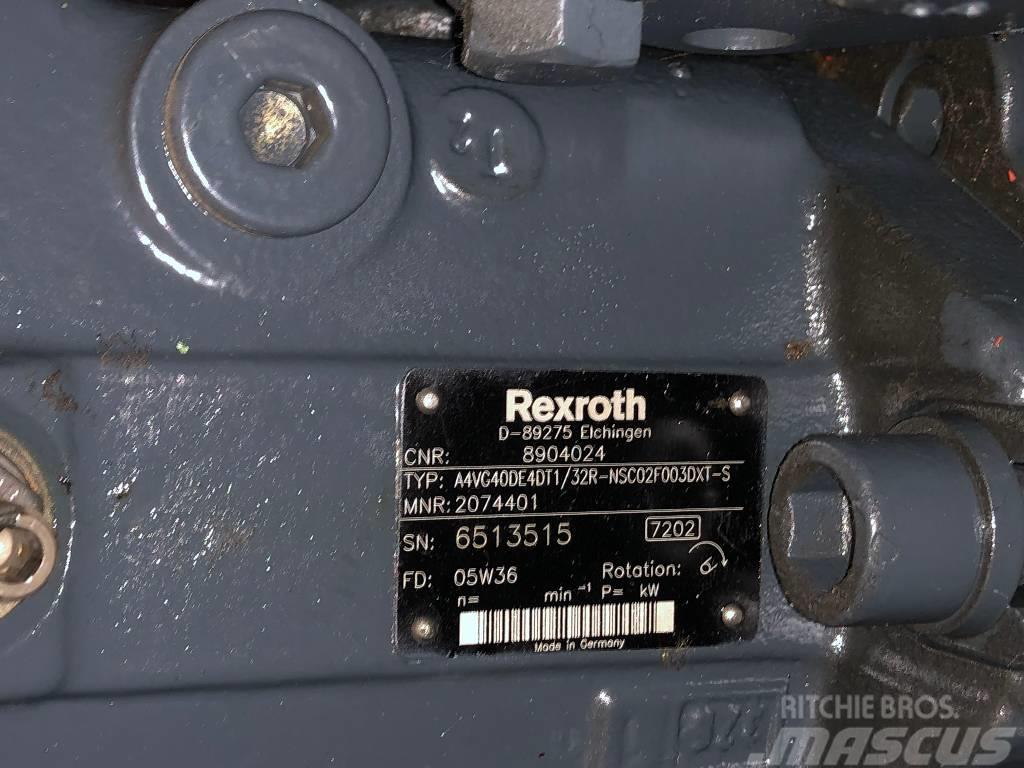 Rexroth A4VG40DE4DT1/32R-NSC02F003DXT-S Muut