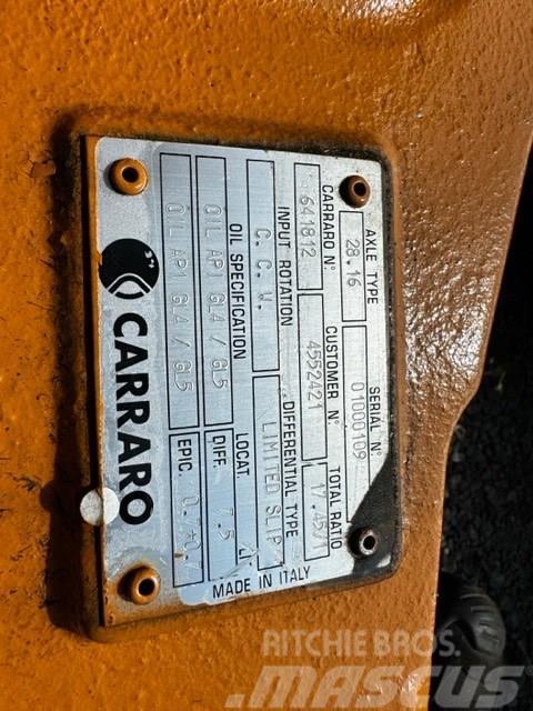Carraro 28.16 new axles Akselit