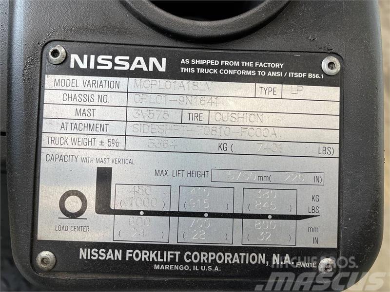 Nissan MCPL01A18LV Muut haarukkatrukit