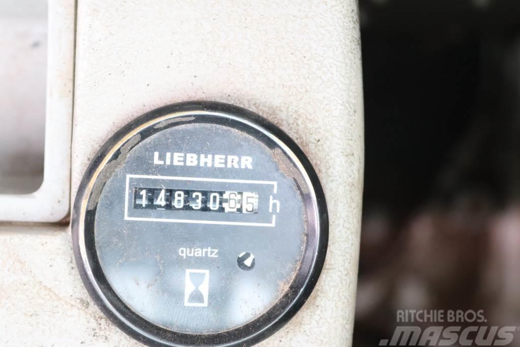 Liebherr A 924 C Umschlagbagger mit Greifer Pyöräkaivukoneet