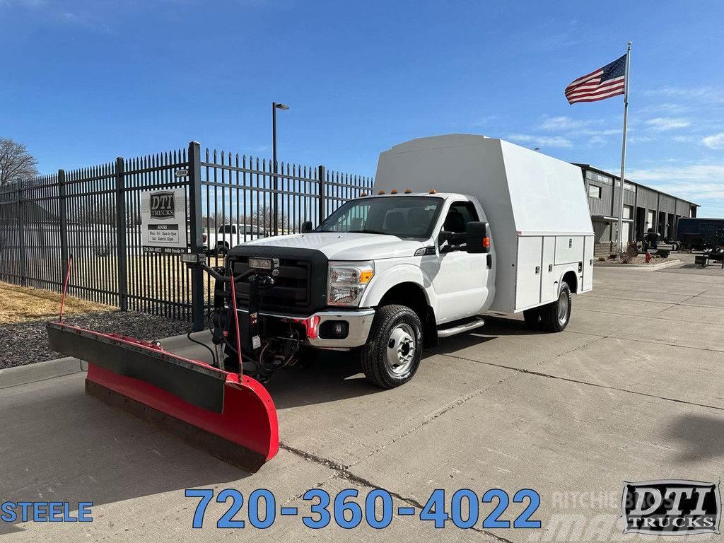 Ford F350 4x4 Service/Utility Plow Truck Hinausautot