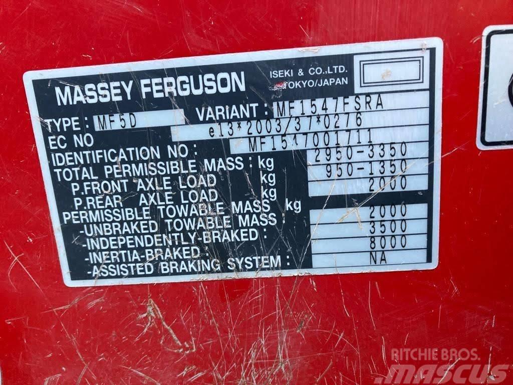 Massey Ferguson 1547 Traktorit