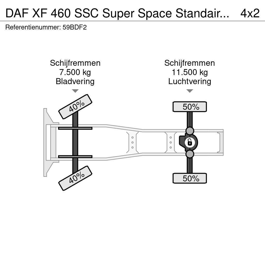 DAF XF 460 SSC Super Space Standairco NL Truck Vetopöytäautot
