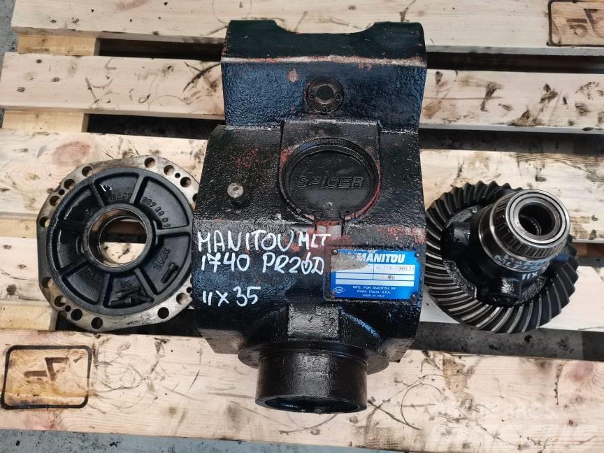 Manitou MT 1740 {Spicer 11X35} differential Akselit