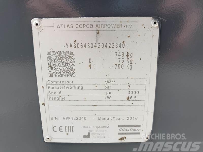 Atlas Copco XAS 68 KD Kompressorit