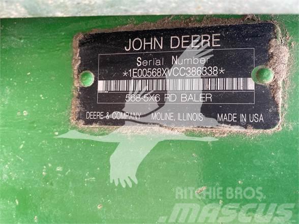 John Deere 568 Pyöröpaalaimet