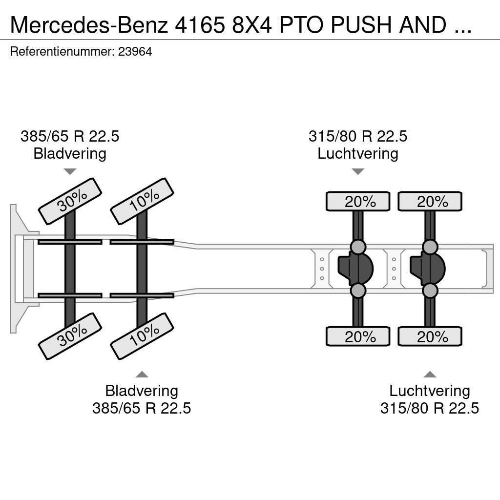 Mercedes-Benz 4165 8X4 PTO PUSH AND PULL 510.000KM Vetopöytäautot