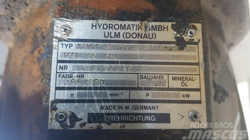 Hydromatik A6VM80HA1U/60W - Drive motor/Fahrmotor/Rijmotor Hydrauliikka