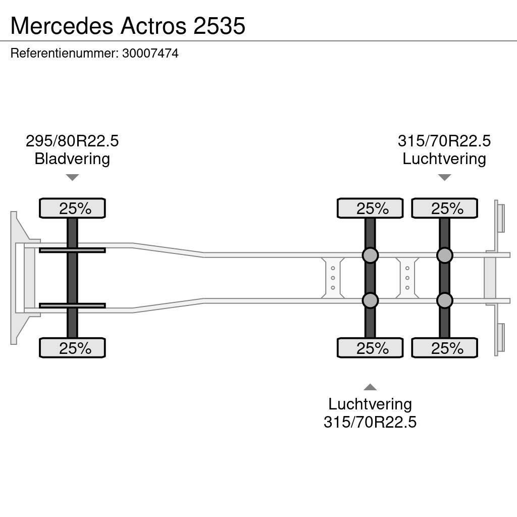 Mercedes-Benz Actros 2535 Kuorma-autoalustat
