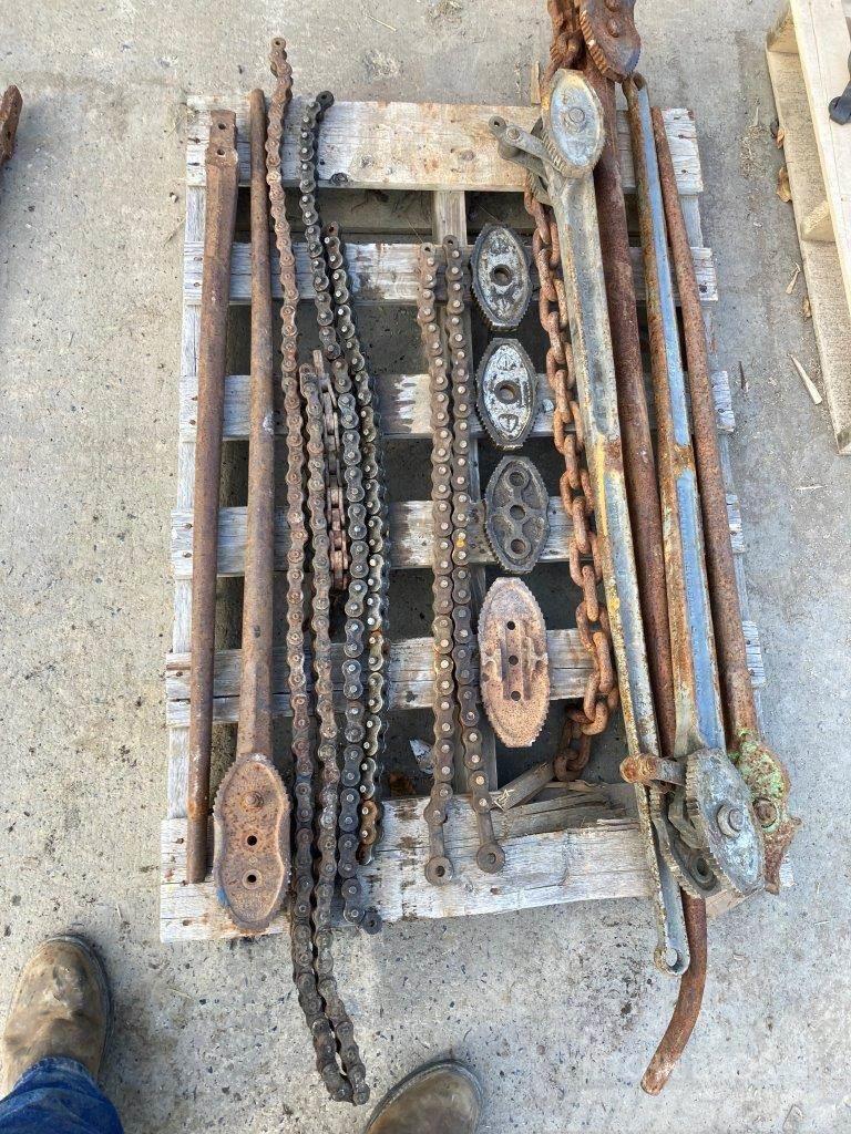  Aftermarket Chain Pipe Wrench Vise Tong Components Porauskaluston varaosat