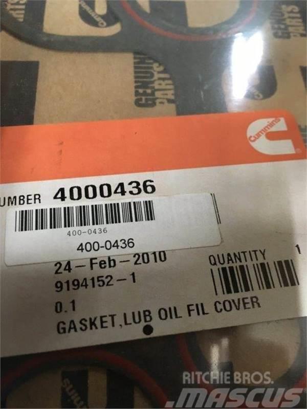 Cummins Oil Filter Gasket - 4000436 Muut