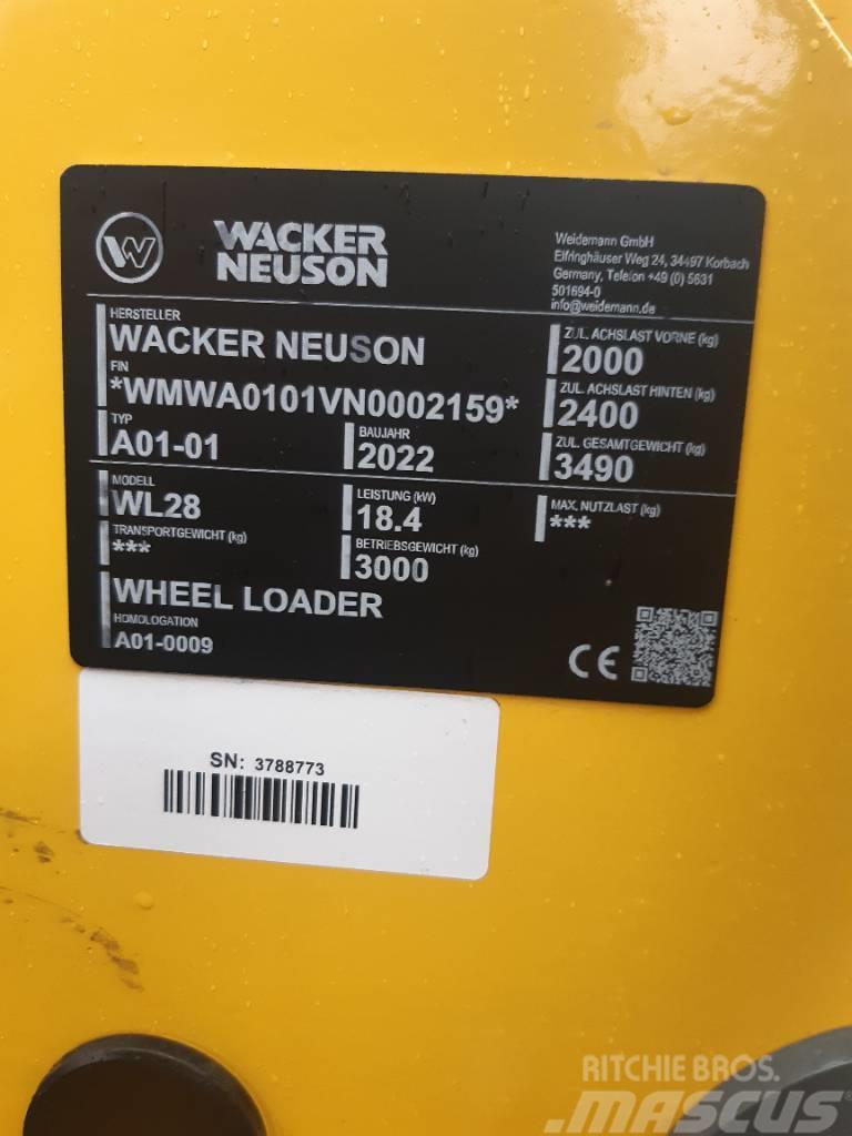 Wacker Neuson WL28 Pyöräkuormaajat