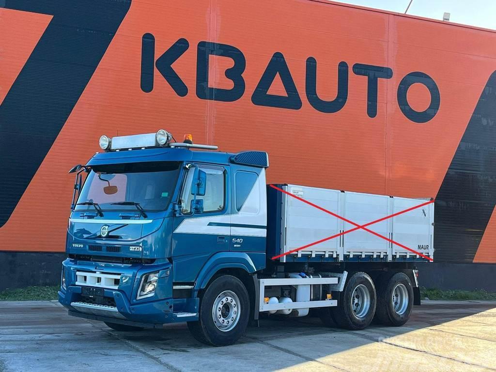 Volvo FMX 540 6x4 SOLD AS CHASSIS ! / 9 TON FRONT AXLE / Kuorma-autoalustat
