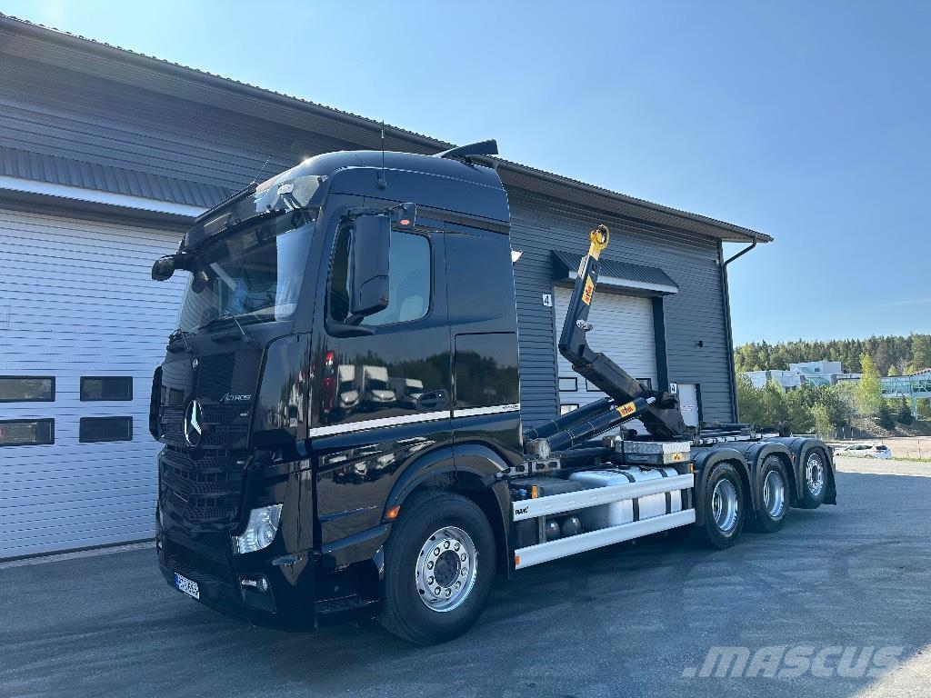 Mercedes-Benz Actros 32.63  8x4 koukku Vaihtolava-autot