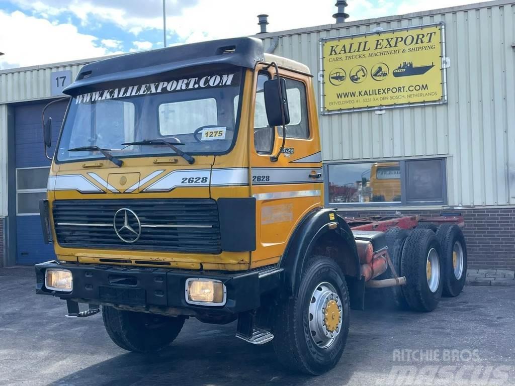 Mercedes-Benz SK 2628 Chassis 6x6 V8 Big Axle's Auxilery Top Con Kuorma-autoalustat