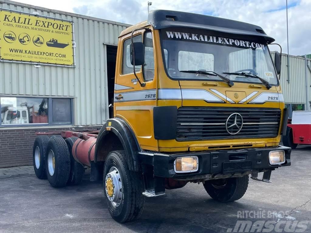 Mercedes-Benz SK 2628 Chassis 6x6 V8 Big Axle's Auxilery Top Con Kuorma-autoalustat
