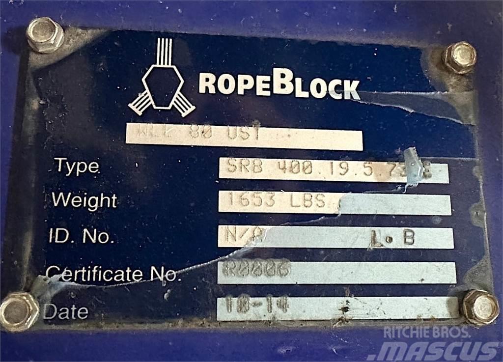  RopeBlock SRB.400.19.5.73E Nosturien osat ja lisävarusteet