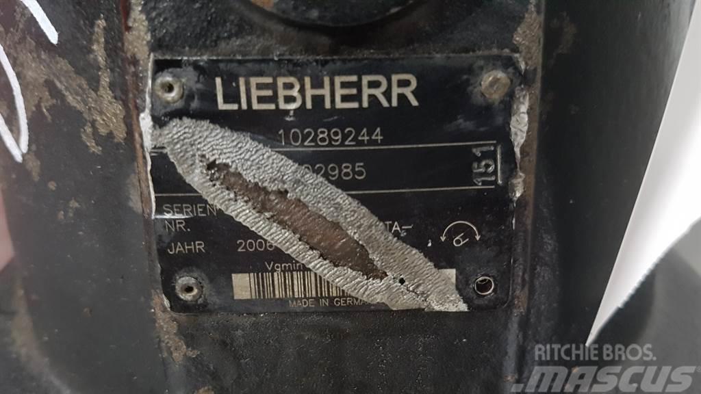 Liebherr 10289244 - Drive motor/Fahrmotor/Rijmotor Hydrauliikka
