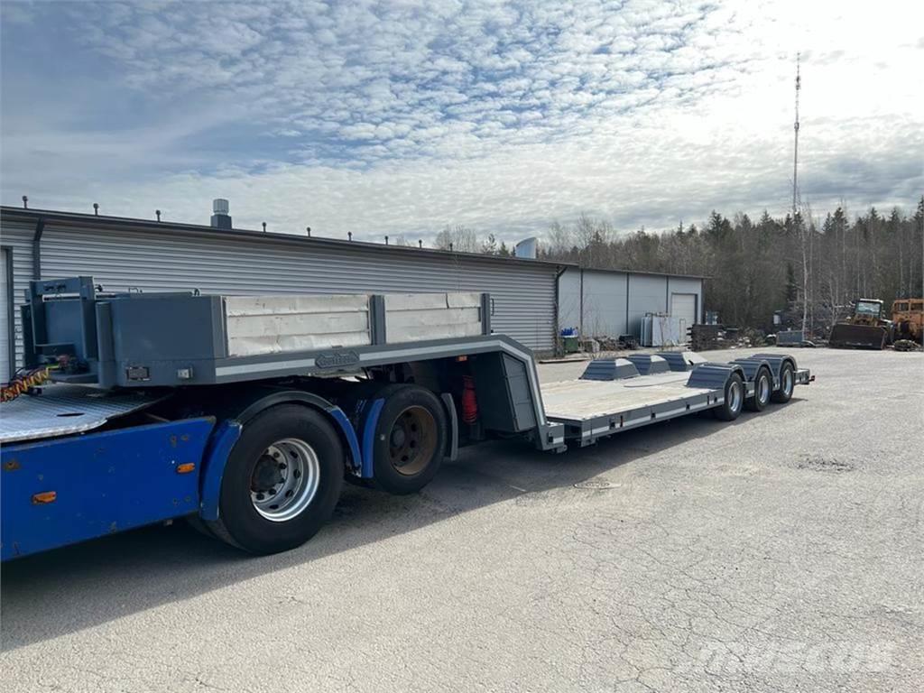 Broshuis SPT Pokattu Jatkolavetti Low loader-semi-trailers